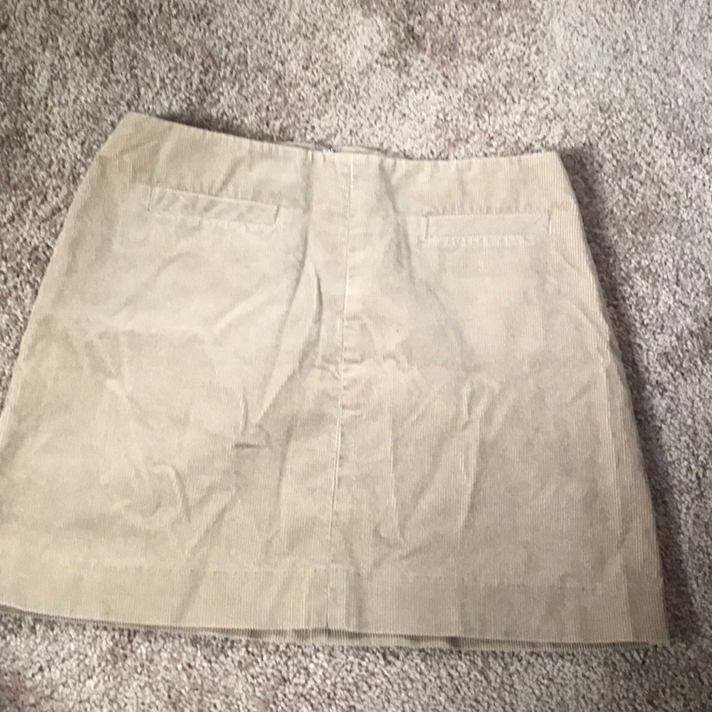 Corduroy skirt